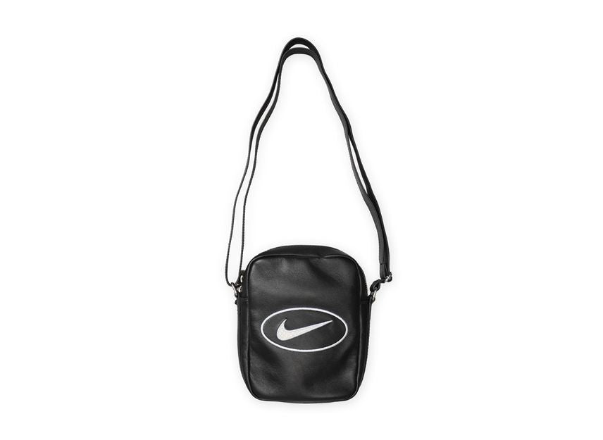 Supreme x Nike Leather Shoulder Bag Black HJ7964-045