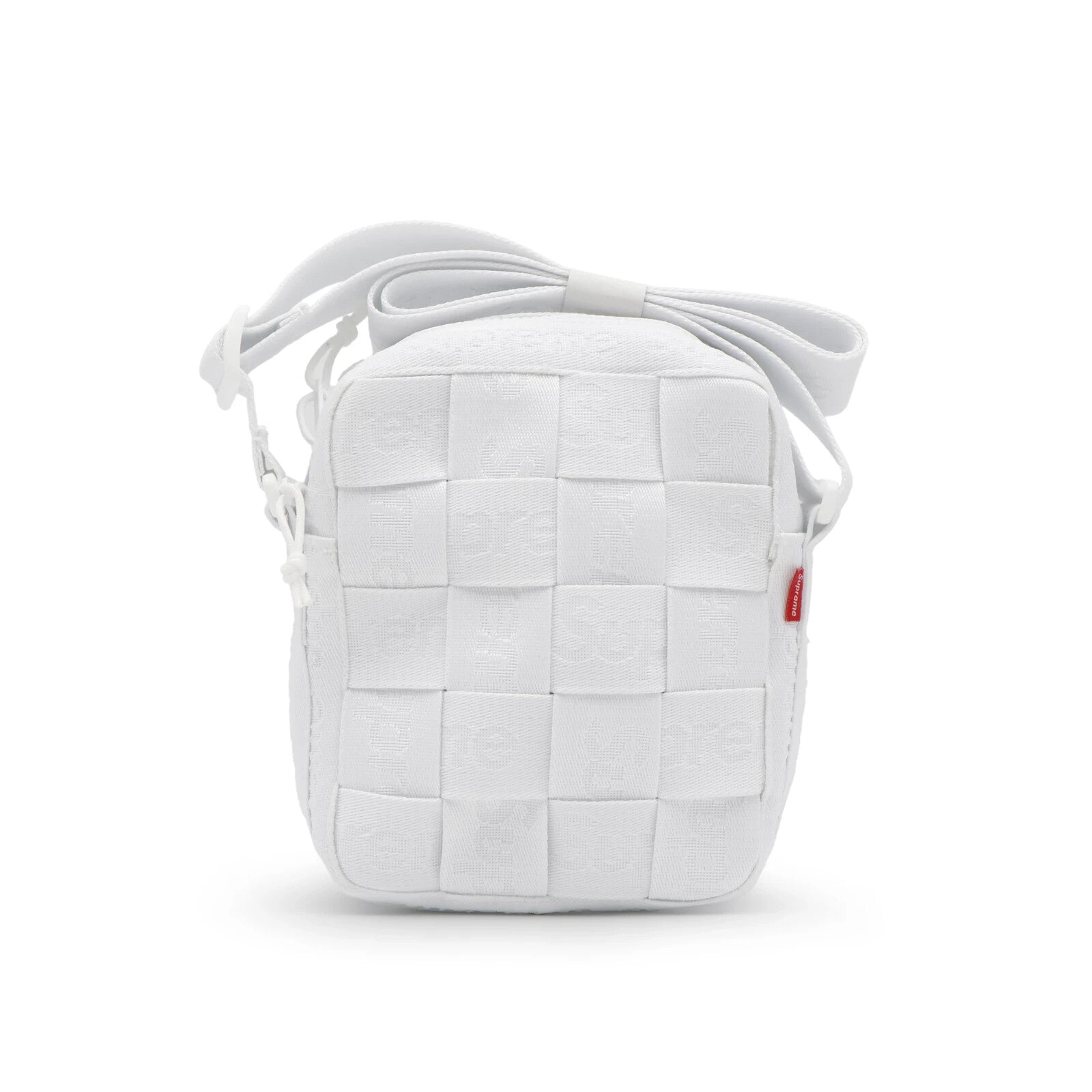 Supreme Woven Shoulder Bag White (23SS)