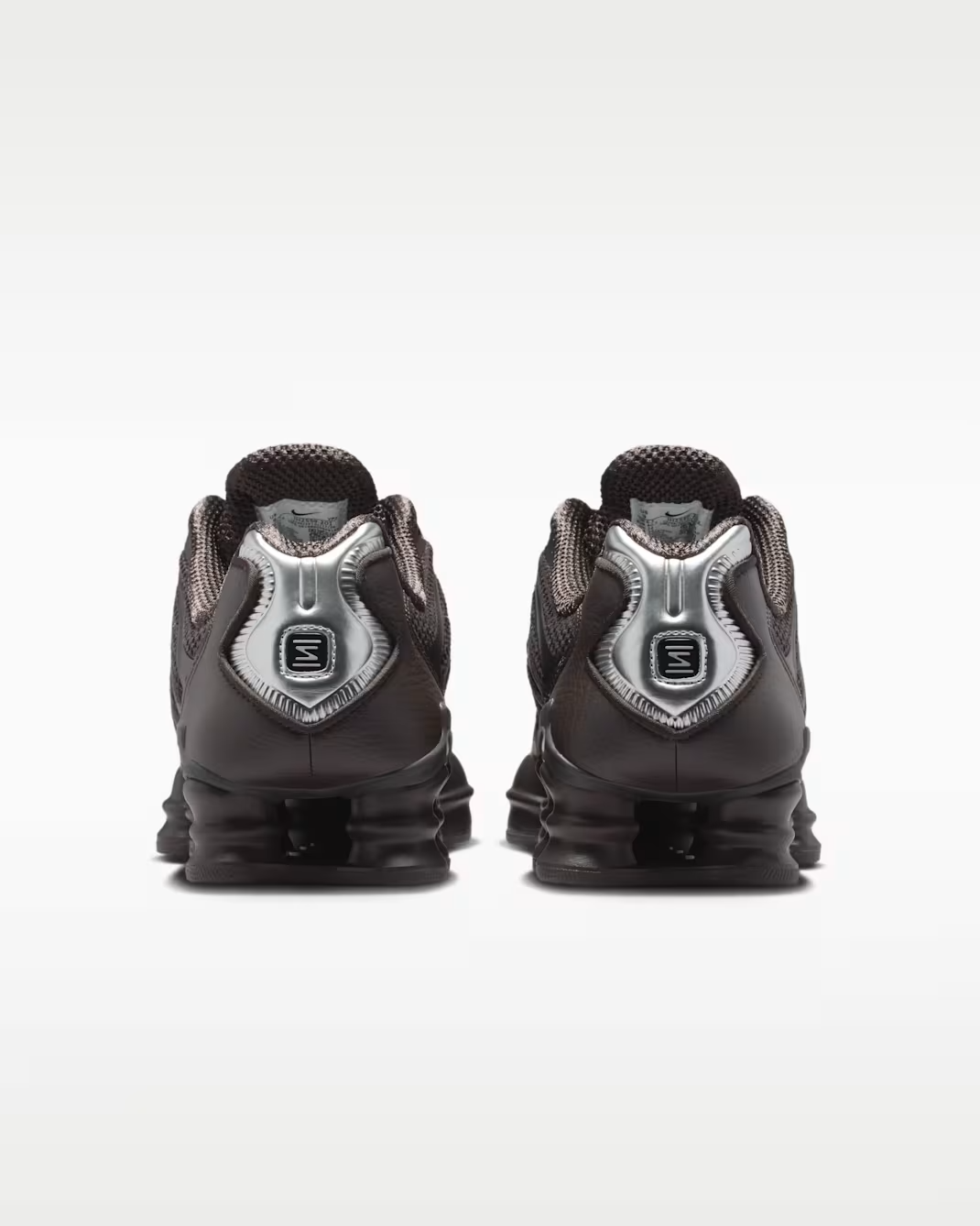 IH2559-201 Nike Shox TL "Velvet Brown/Metallic Silver" (Women's)
