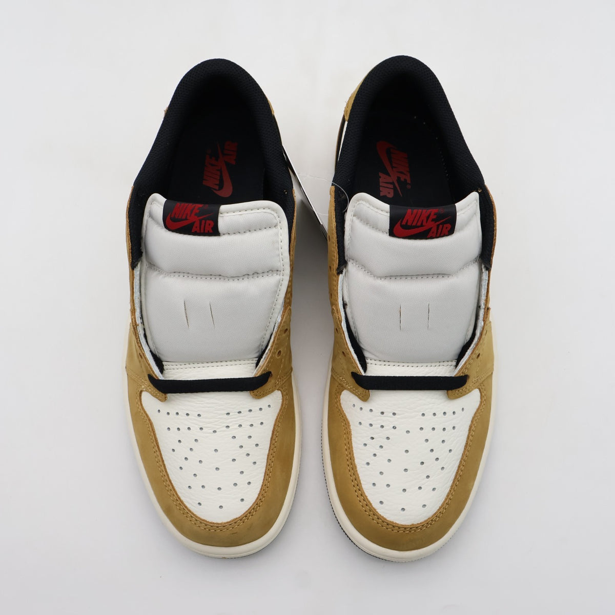 CZ0790-107 Nike Air Jordan 1 Low OG Rookie of the Year Sail and Golden (Men's)