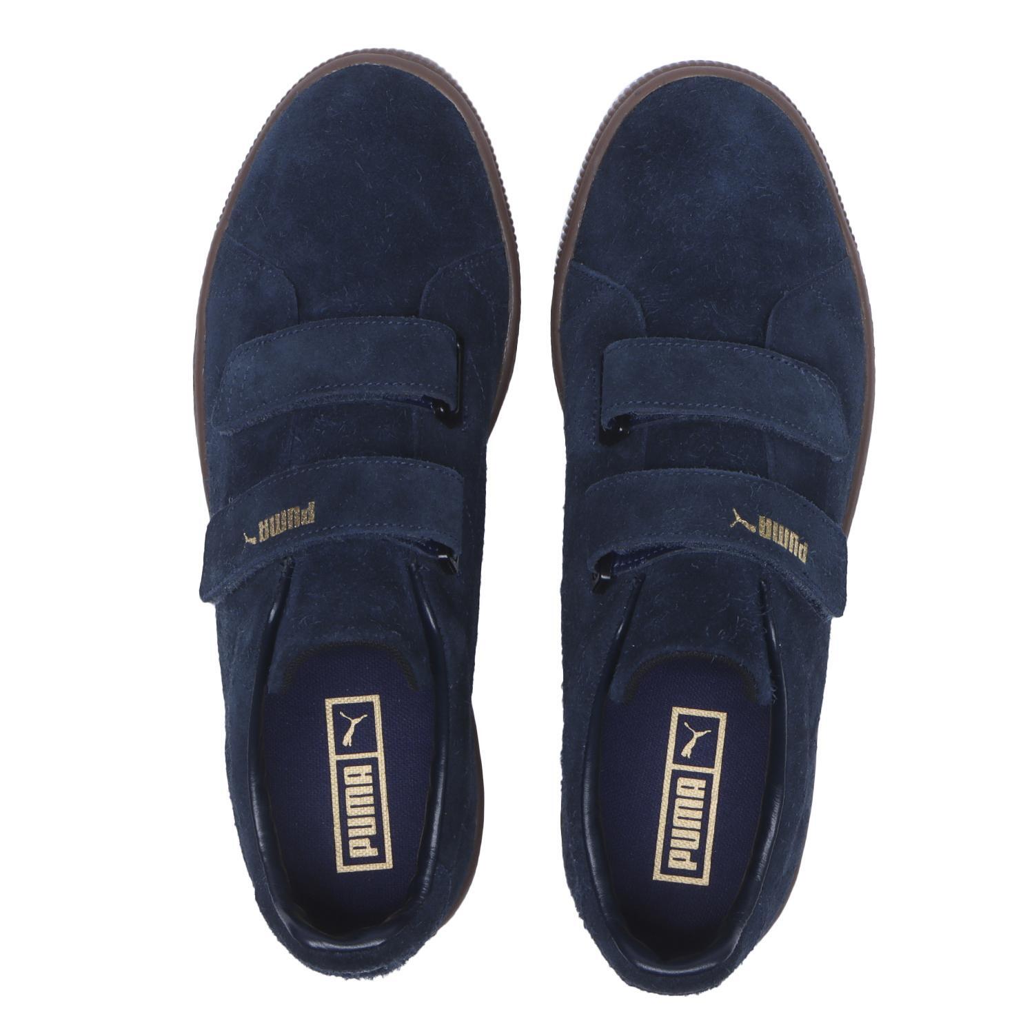 401531-01 BILLY'S Puma Suede V MIJ Puma Navy (Men's)
