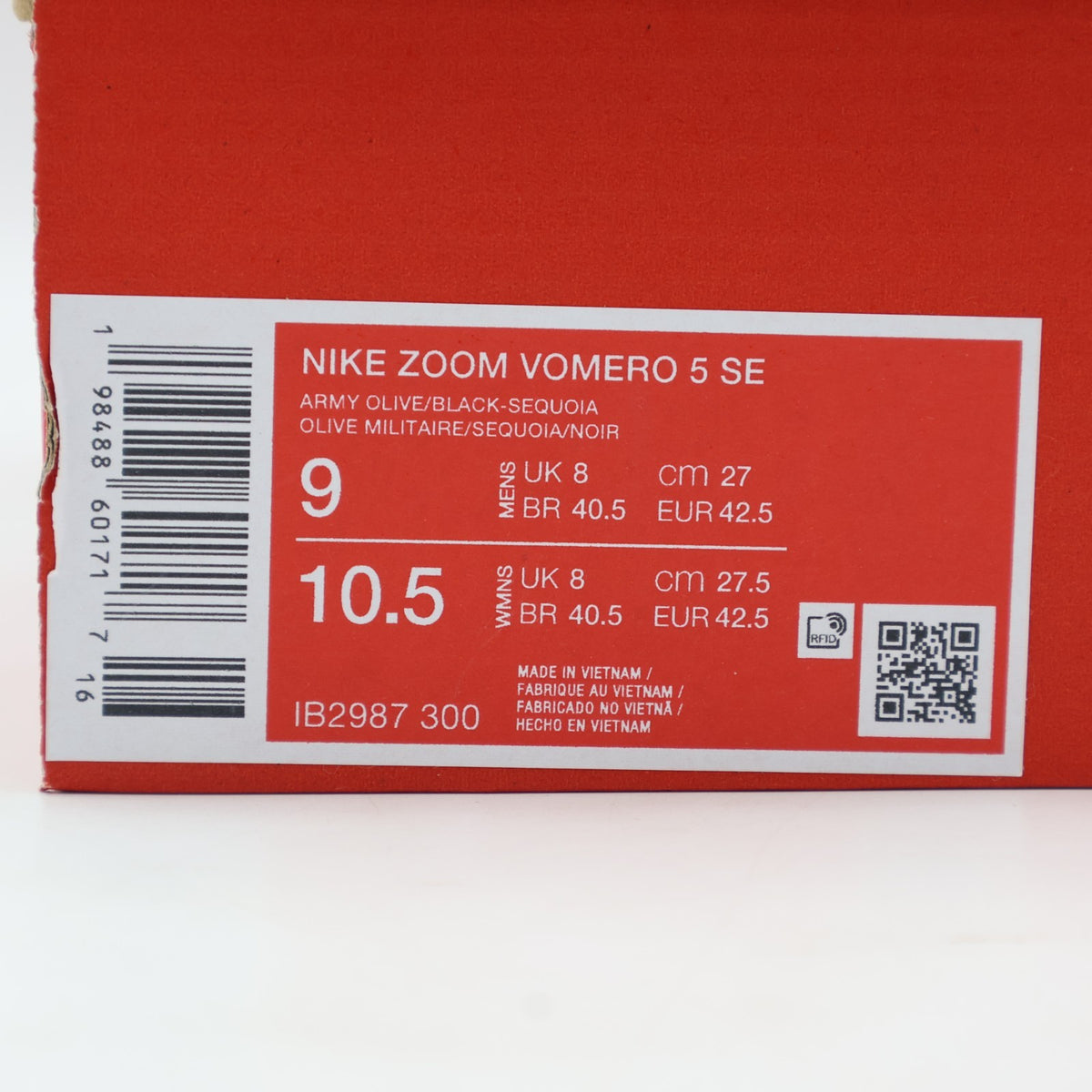 IB2987-300 Nike Vomero 5 Army Olive (Men's)