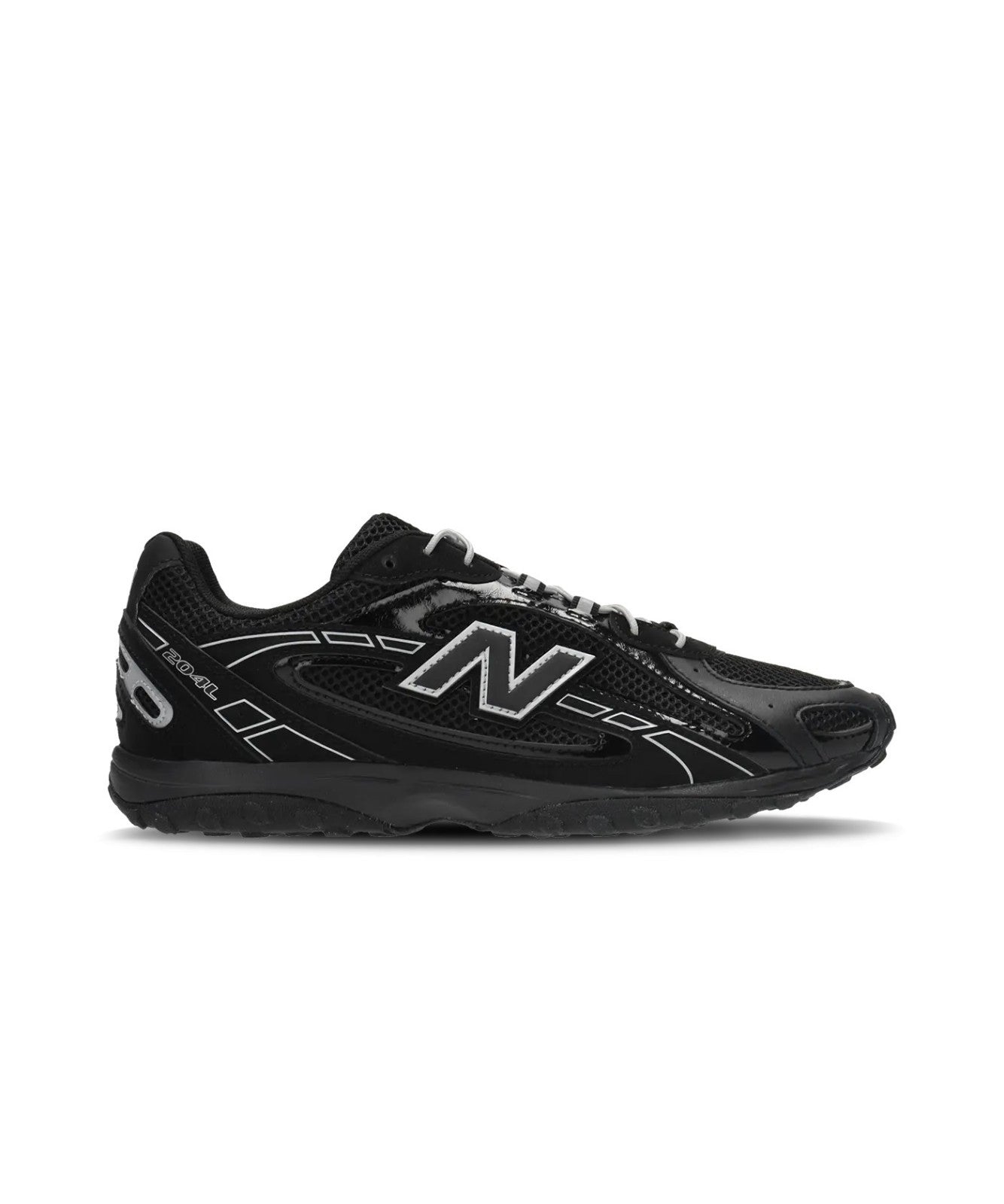 U204L3TH New Balance 204L "Black/Silver Metallic" (Men's)