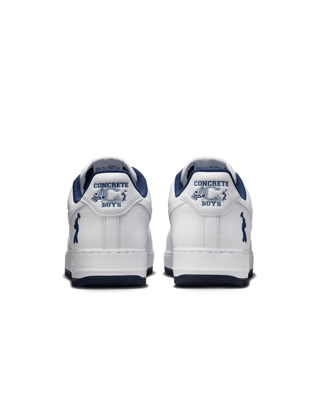 IB5720-100 Lil Yachty Nike Us Force 1 Air Force 1 Low White and Midnight (Men's)