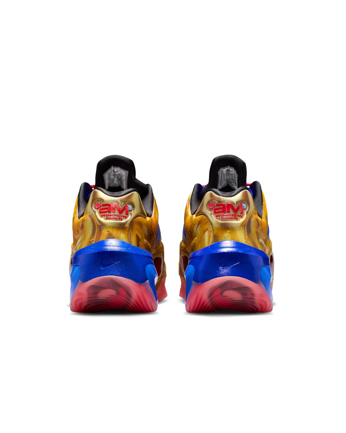IQ3838-700 Windowsen Nike Air Max Muse Metallic Gold Chile Red (Women's)