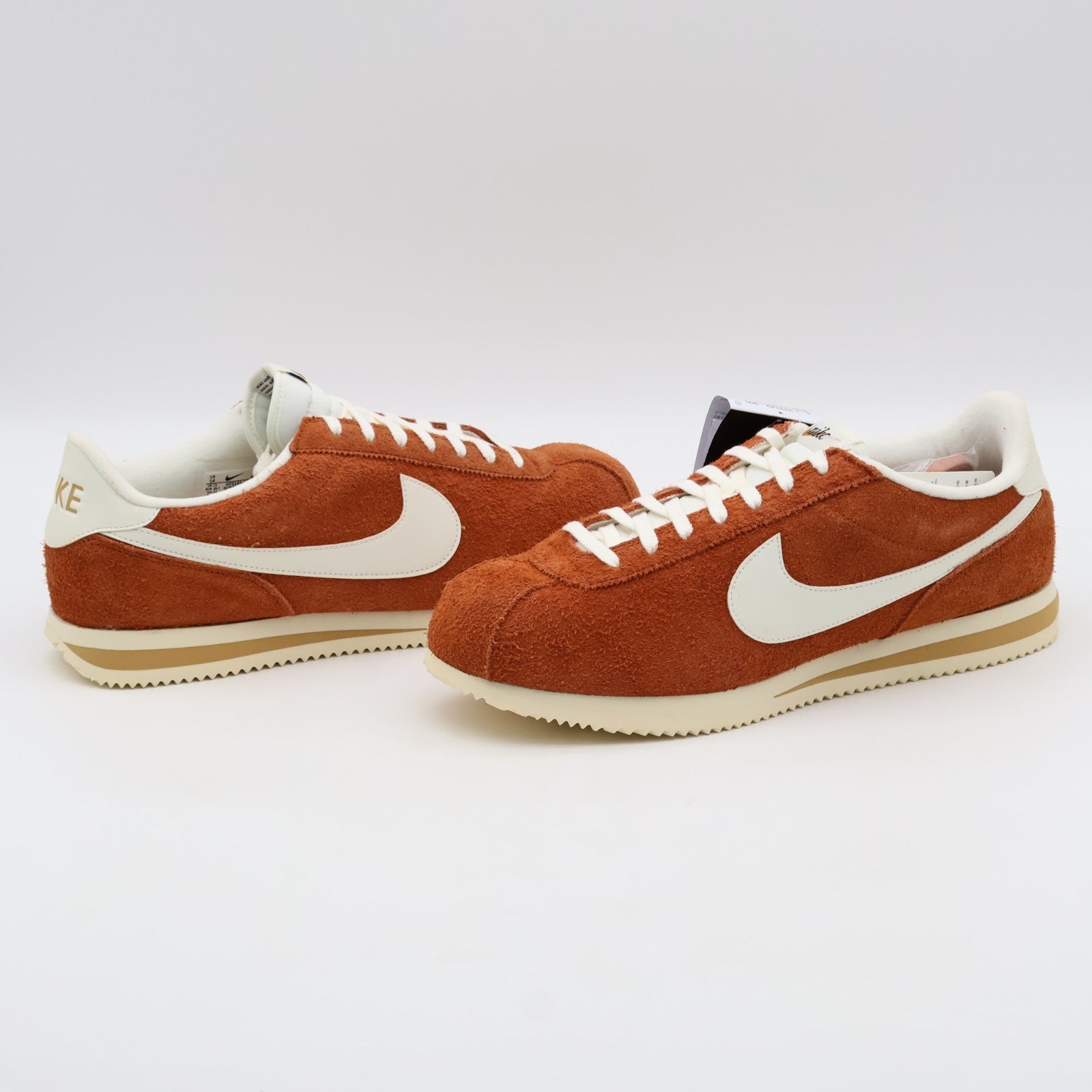 HF3142-200 Nike Cortez SE Suede Dark Russet Flax Muslin Sail (Men's)