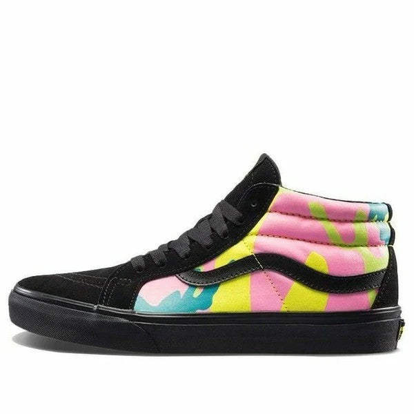 VN0A3MV8ULX Vans Sk8-Mid Reissue Neon Camo (Men's)