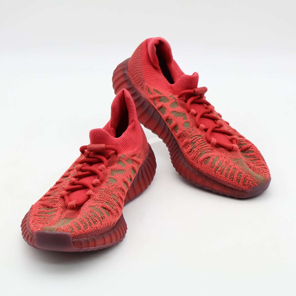 GW6945 Adidas Yeezy 350 V2 CMPCT Slate Red Cherry Crimson Vermilion (Men's)