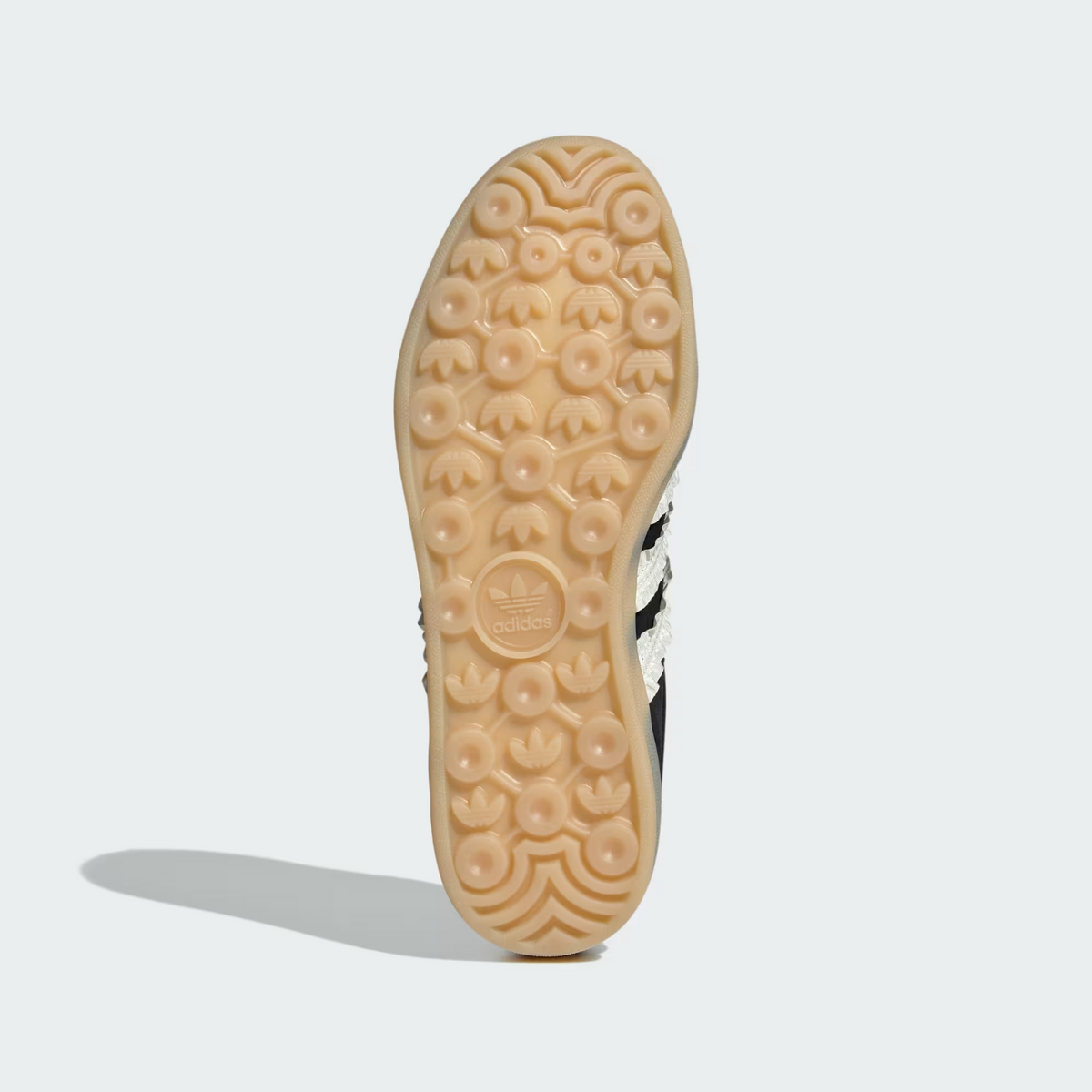 JS1412 adidas Originals Gazelle Indoor Core Black Cream White Gum (Women's)