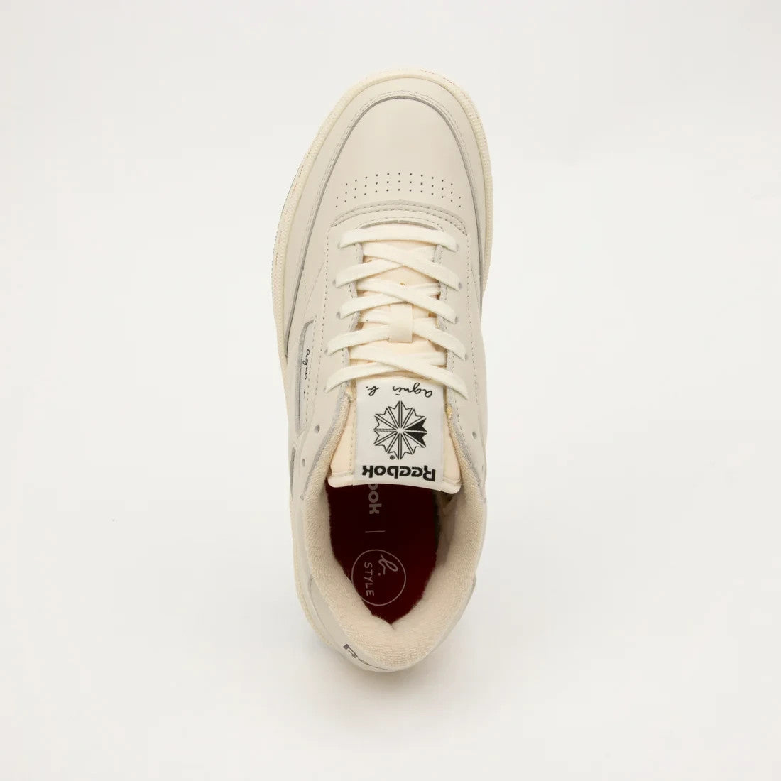 RB0086 Reebok Club C 85 Vintage Chalk (agnes b. Exclusive) (Men's)