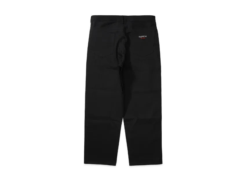 Supreme Baggy Selvedge Jean (26SS) "Rigid Black"