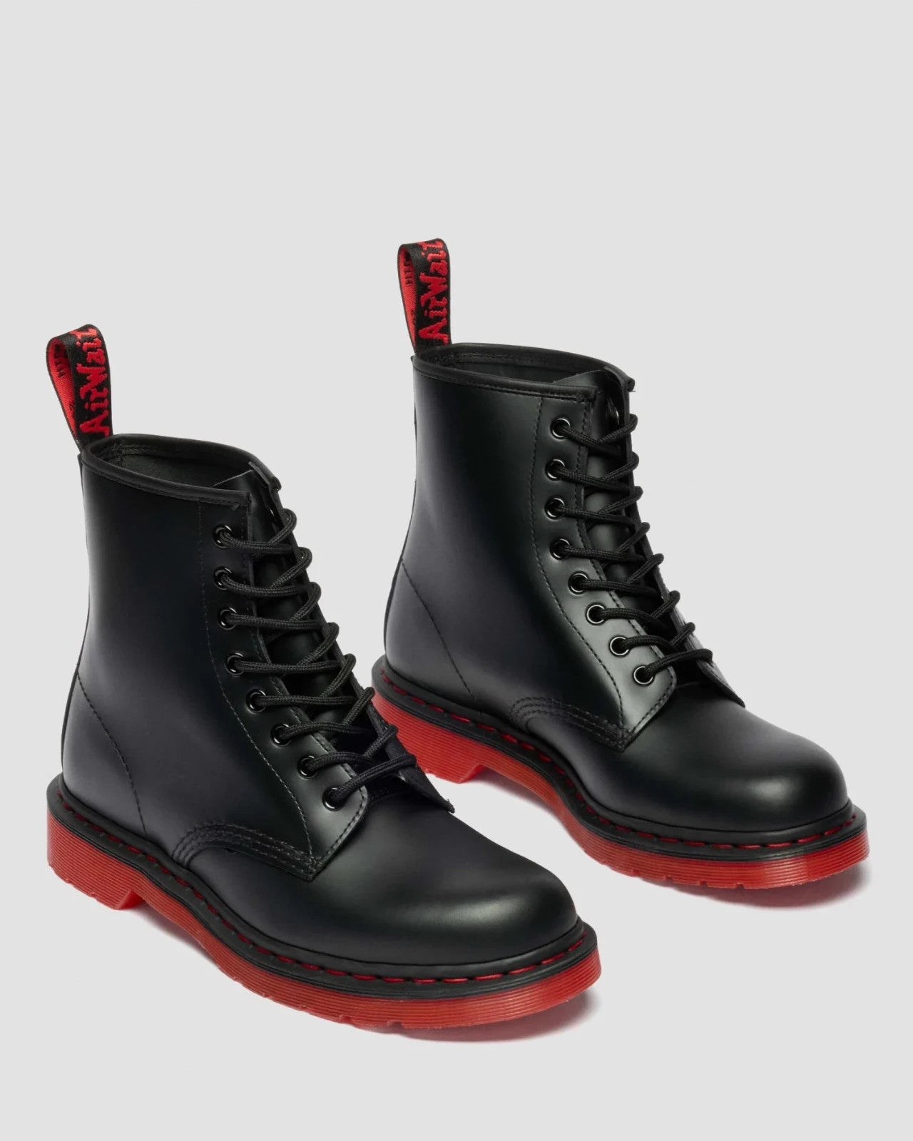 43421001 Dr.Martens 1460 Red Sole 2 8-Eye Boots Black (Japan Exclusive) (Men's)