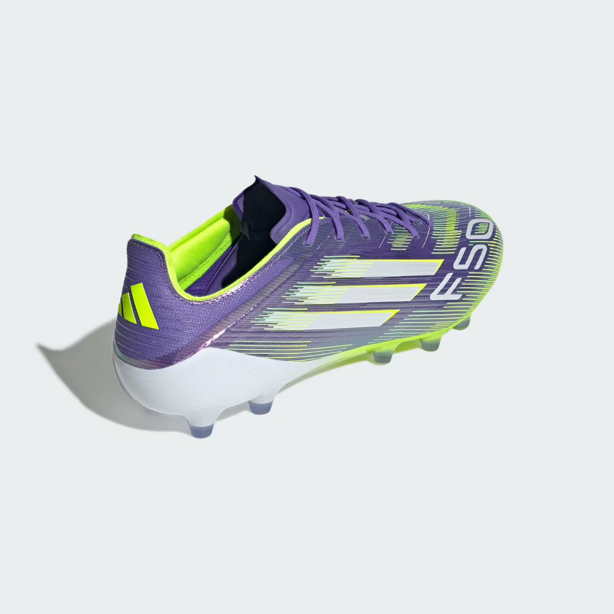 JH7638 adidas F50 ELITE AG Purple Rush Cloud White Lucid Lemon (Men's)