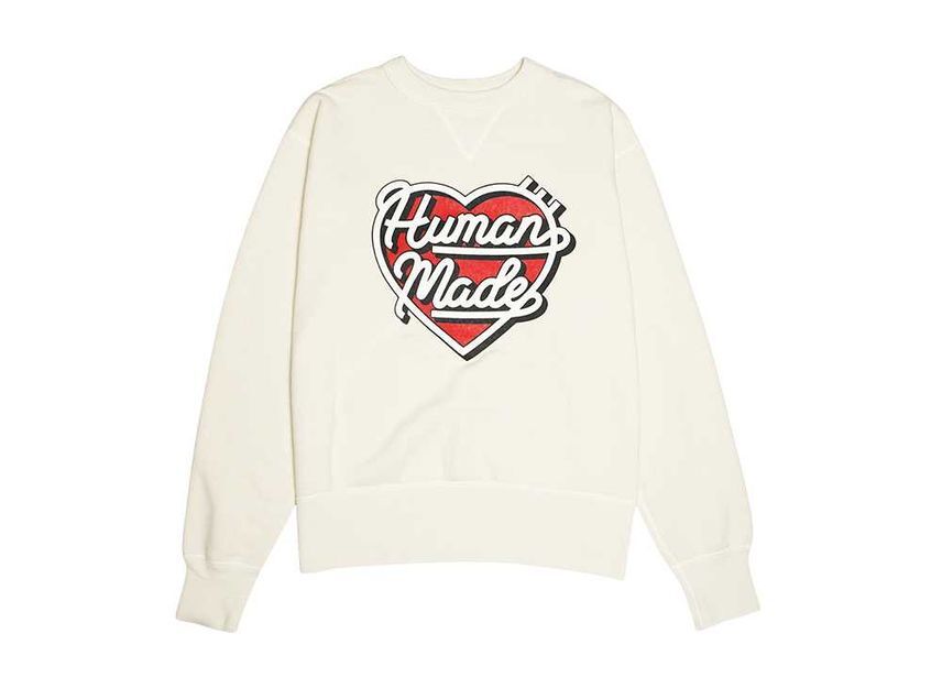 HUMAN MADE Tsuriami Sweatshirt White