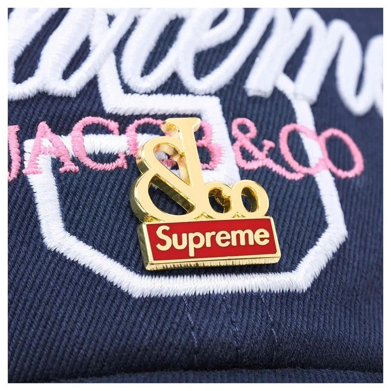 Supreme x La Martina 6-Panel Navy