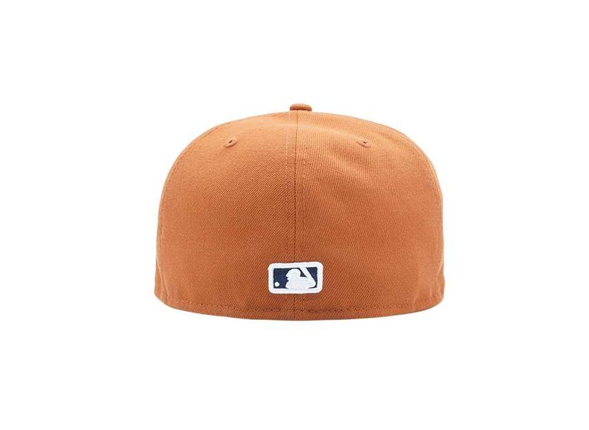 Supreme MLB Teams Box Logo New Era Burnt Orange