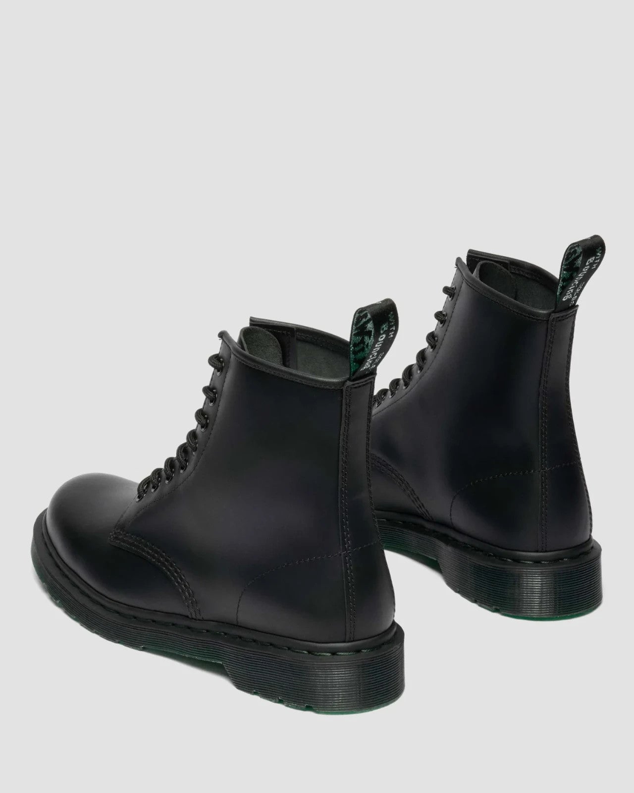 43424001 Dr.Martens 1460 Green Sole 2 8-Eye Boots Black (Japan Exclusive) (Men's