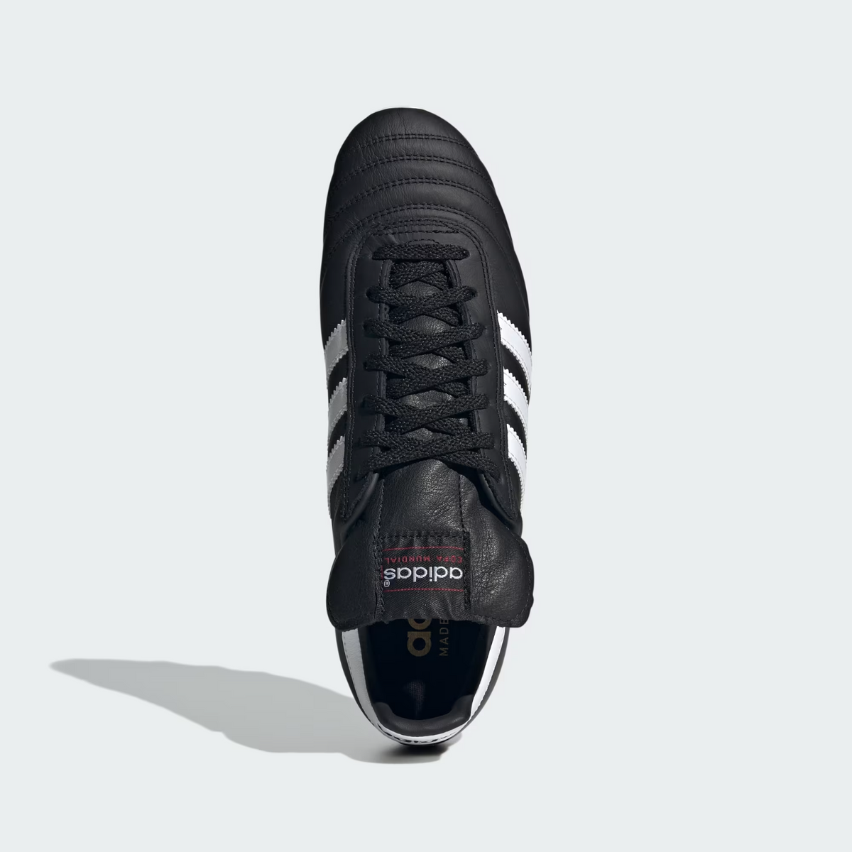 JP6693 adidas Copa Mundial FG Cleats Cloud White Core Black Gold Metallic(Men's)