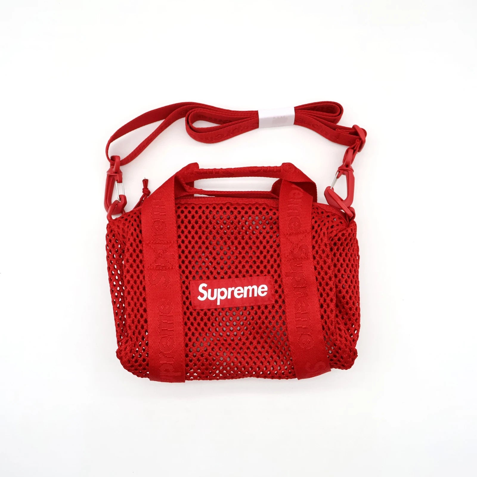 Supreme Mesh Mini Duffle Bag Red (25SS)