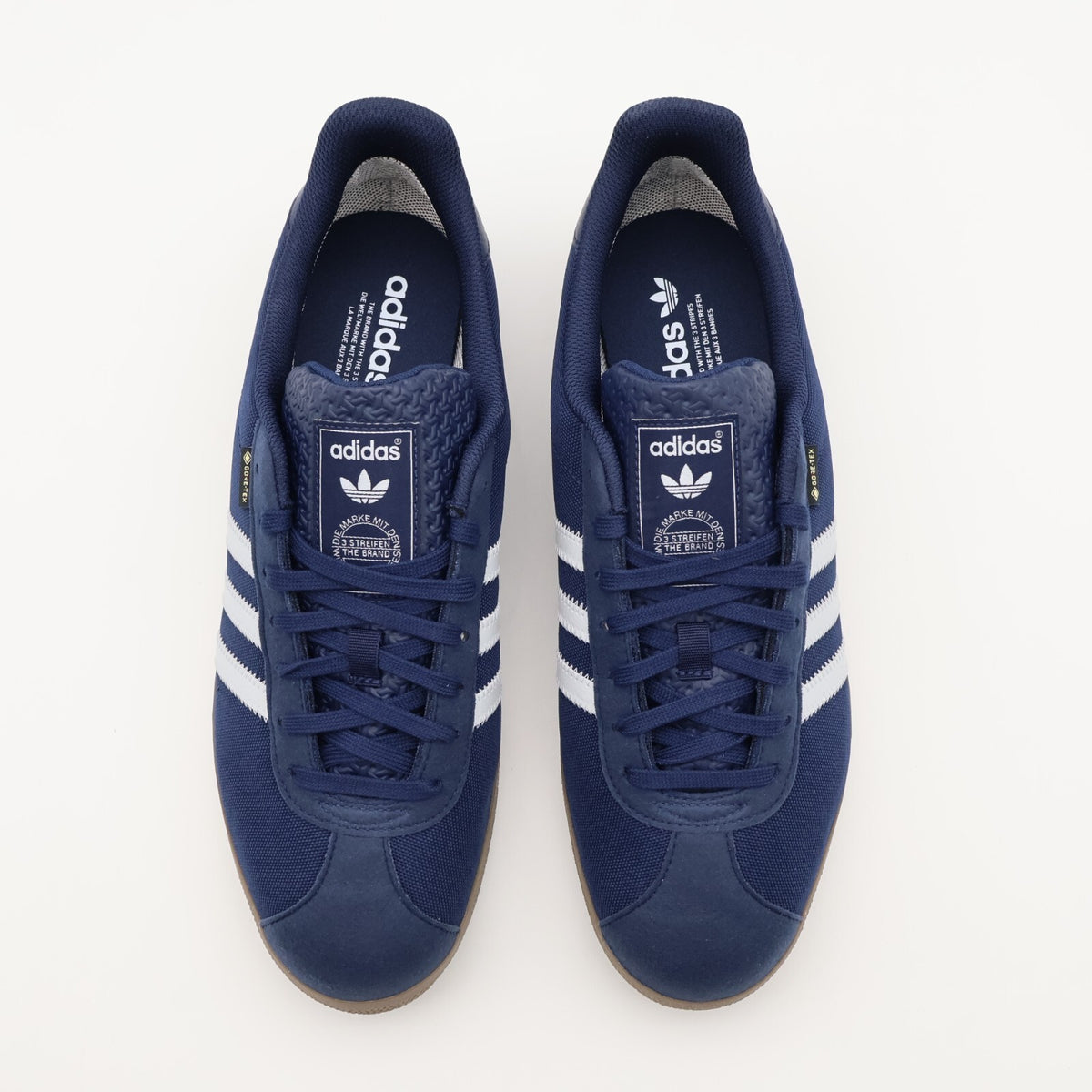 JR2729 adidas Originals Gazelle GORE-TEX College Navy Halo Blue Gum (Men's)