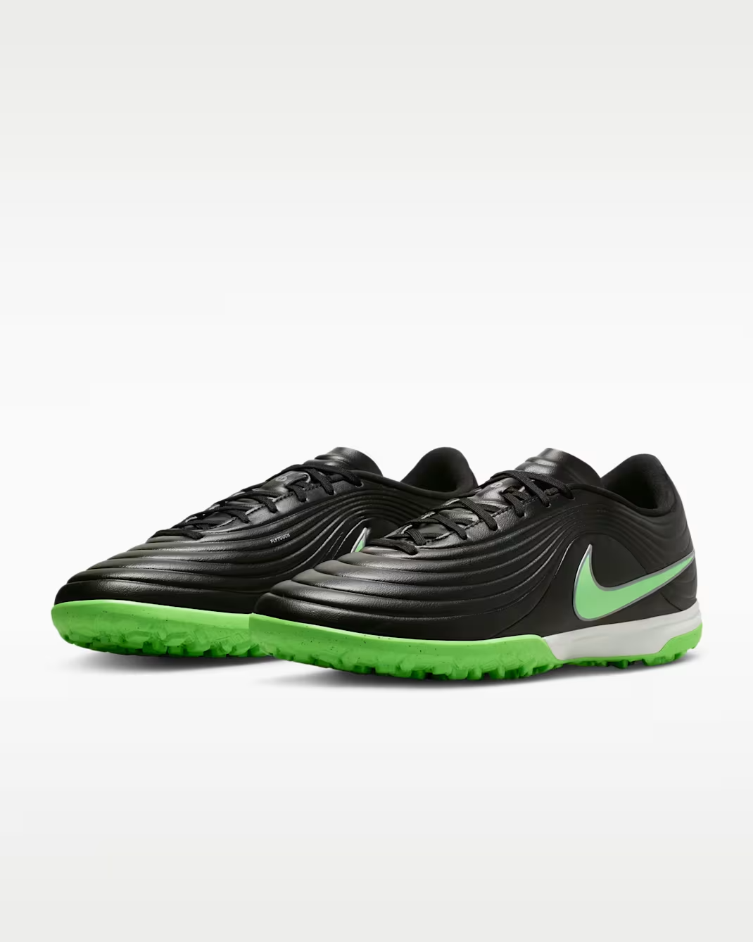 IB4484-001 Nike Tiempo Maestro Academy Black Illusion Green (Men's)