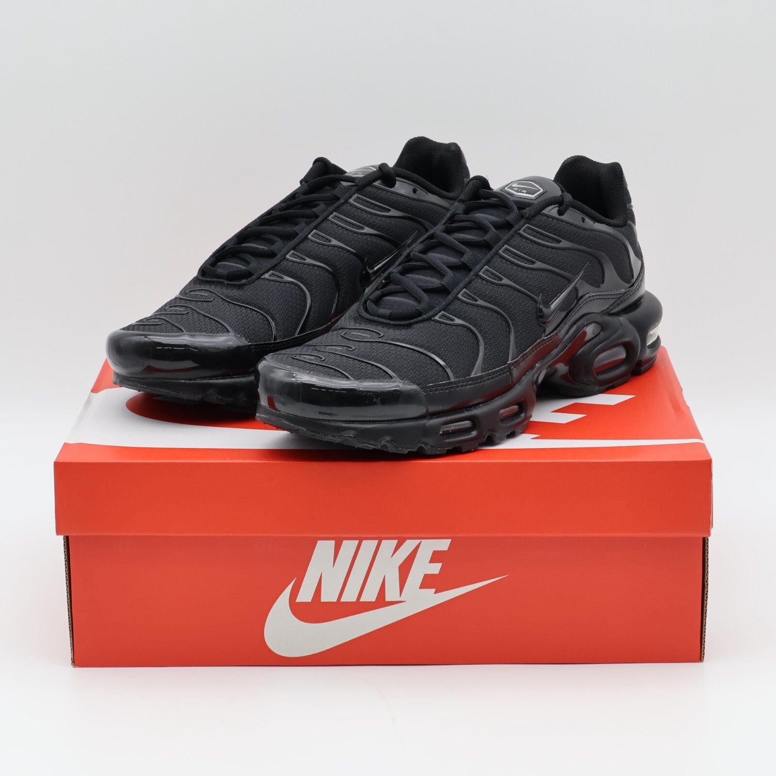 604133-050 Nike Air Max Plus Triple Black (Men's)