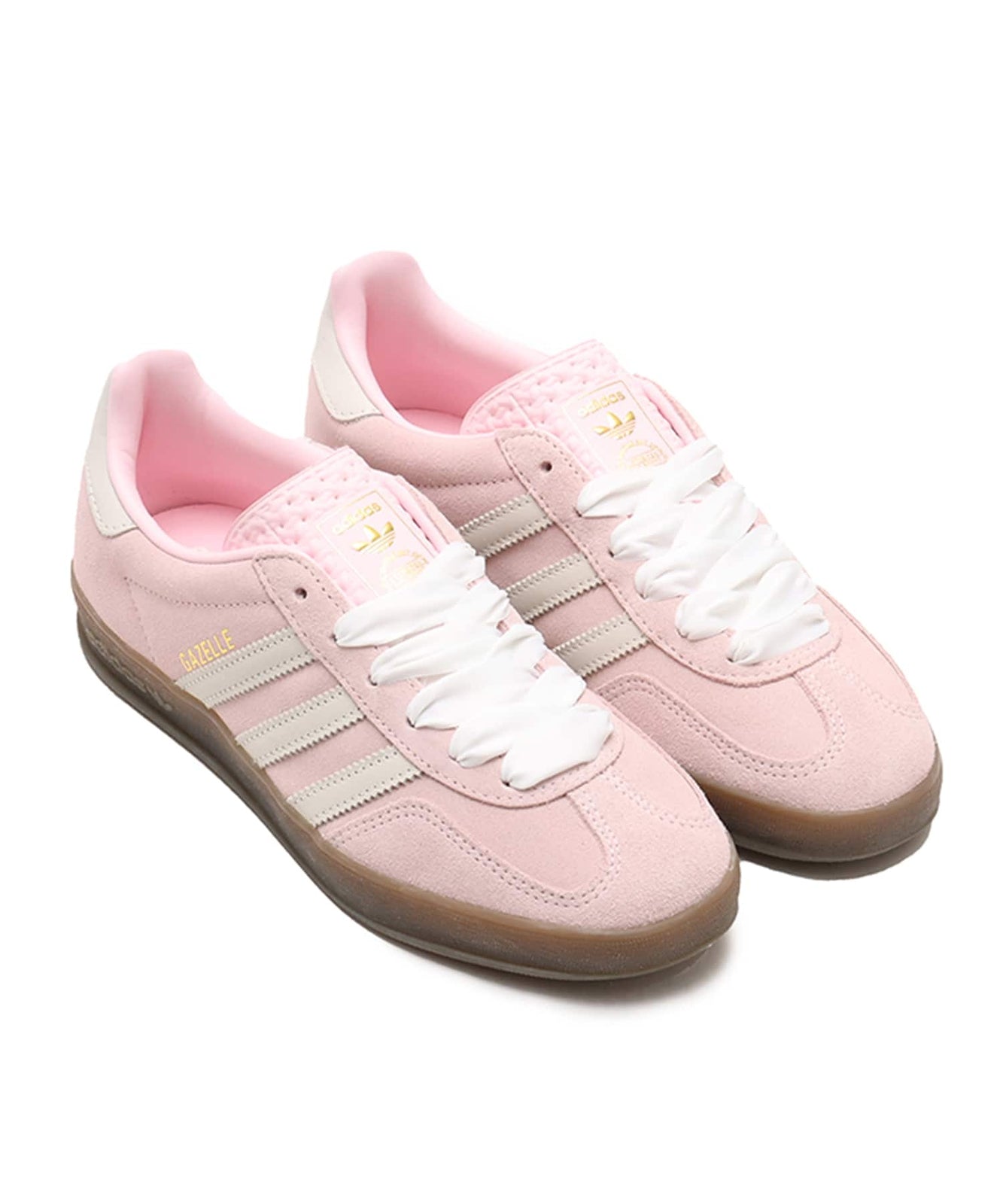 JI2716 adidas Originals Women's Gazelle Indoor Clear Pink Off White Gum (Women's