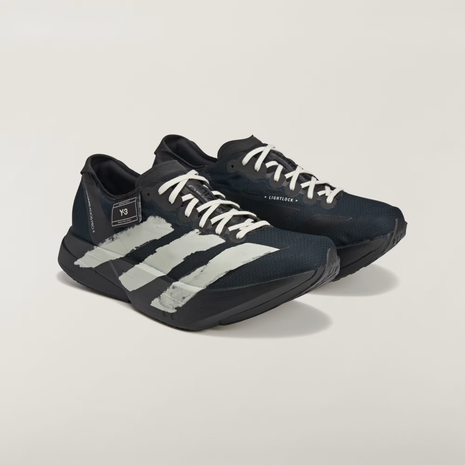 JR6655 adidas Y-3 Adios Pro 4 Black Off White (Men's)