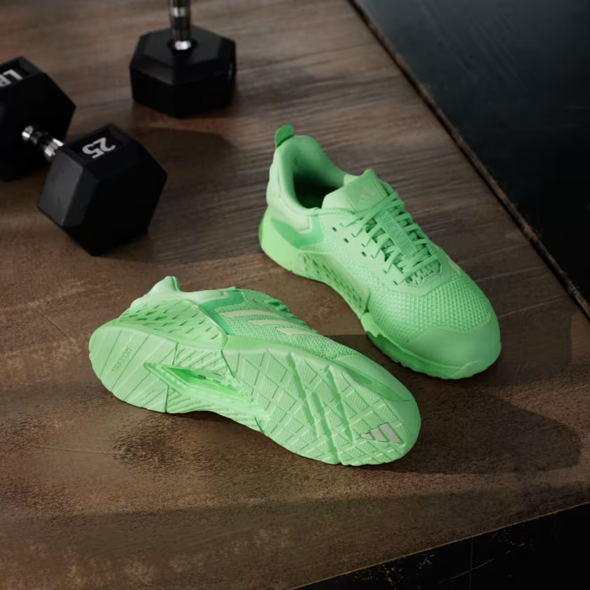 JR1676 adidas Dropset 3 Lime Burst Semi Green Spark (Women's)