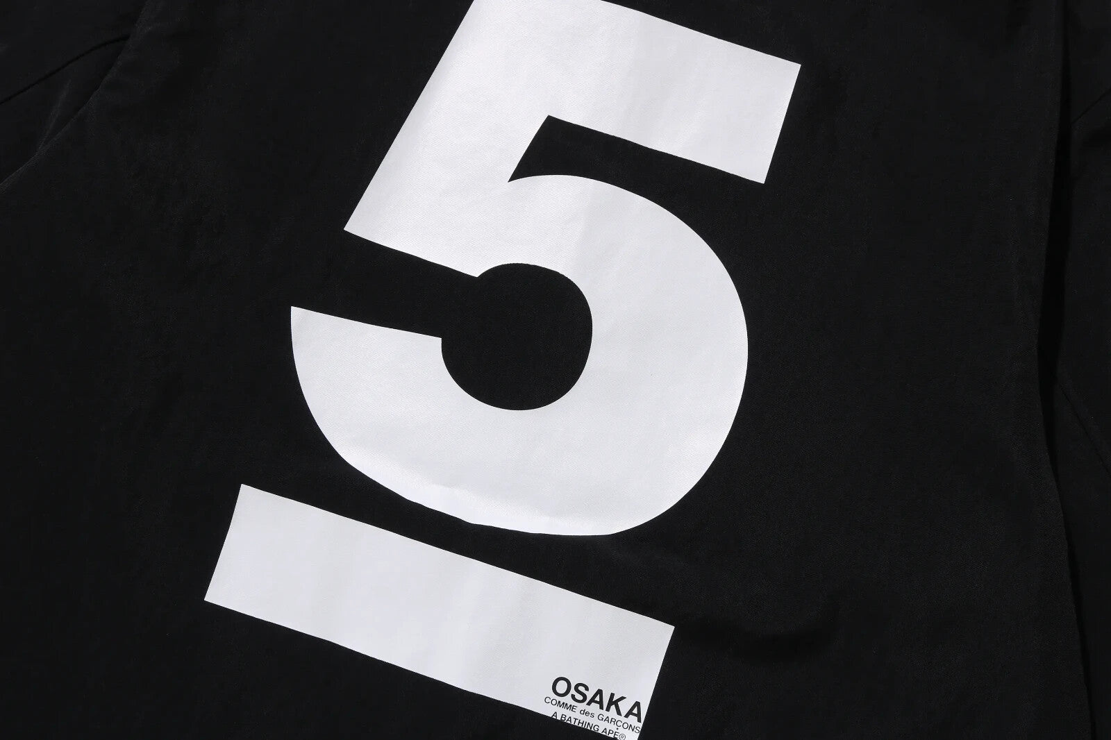 A BATHING APE COMME des GARCONS OSAKA Coach Jacket Black