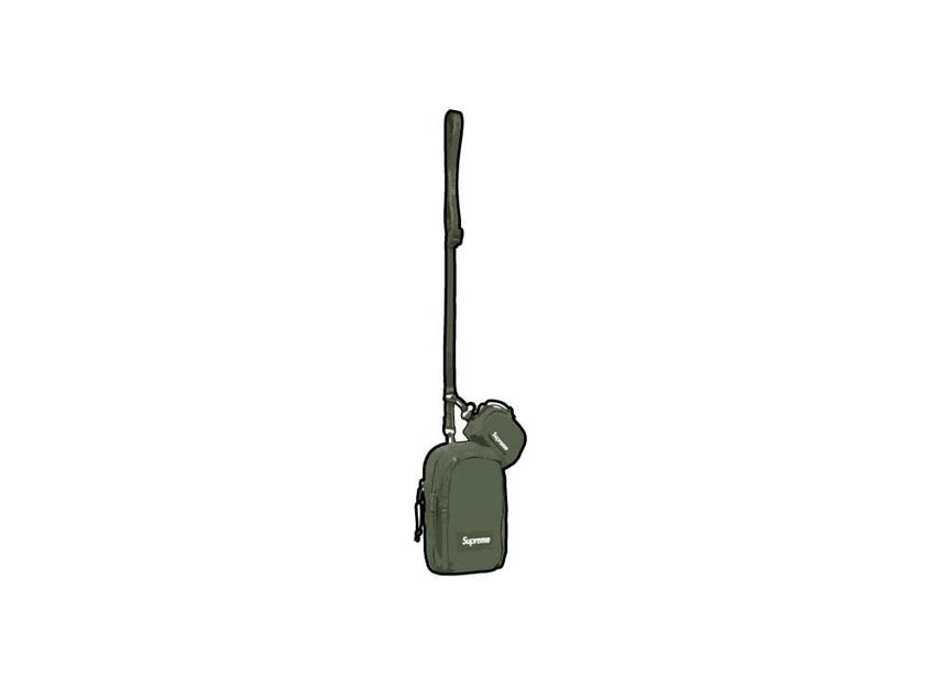 Supreme 25SS Camera Bag Mini Pouch Olive