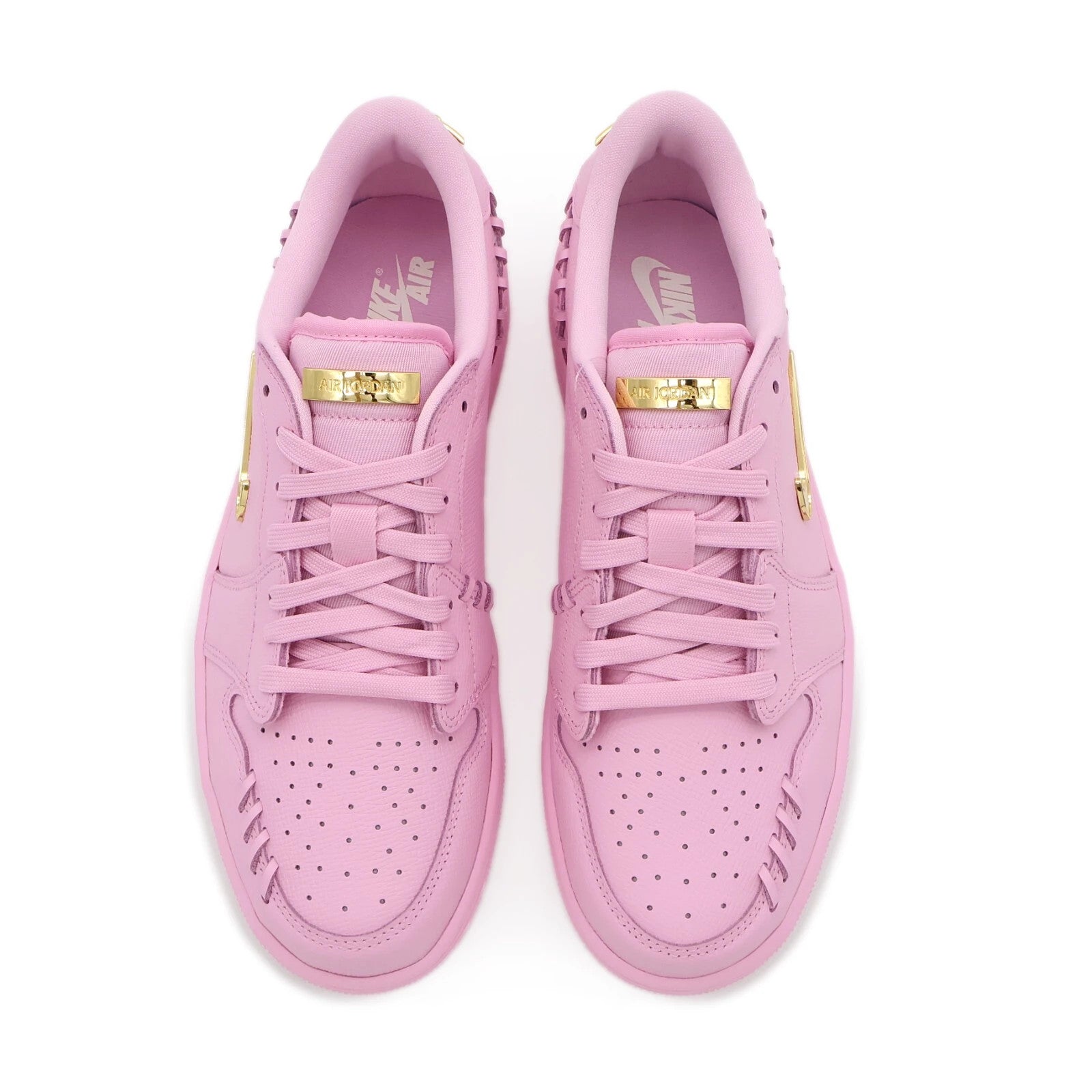 FN5032-600 Nike Air Jordan 1 Low MM Perfect Pink Metallic Gold (Women's)