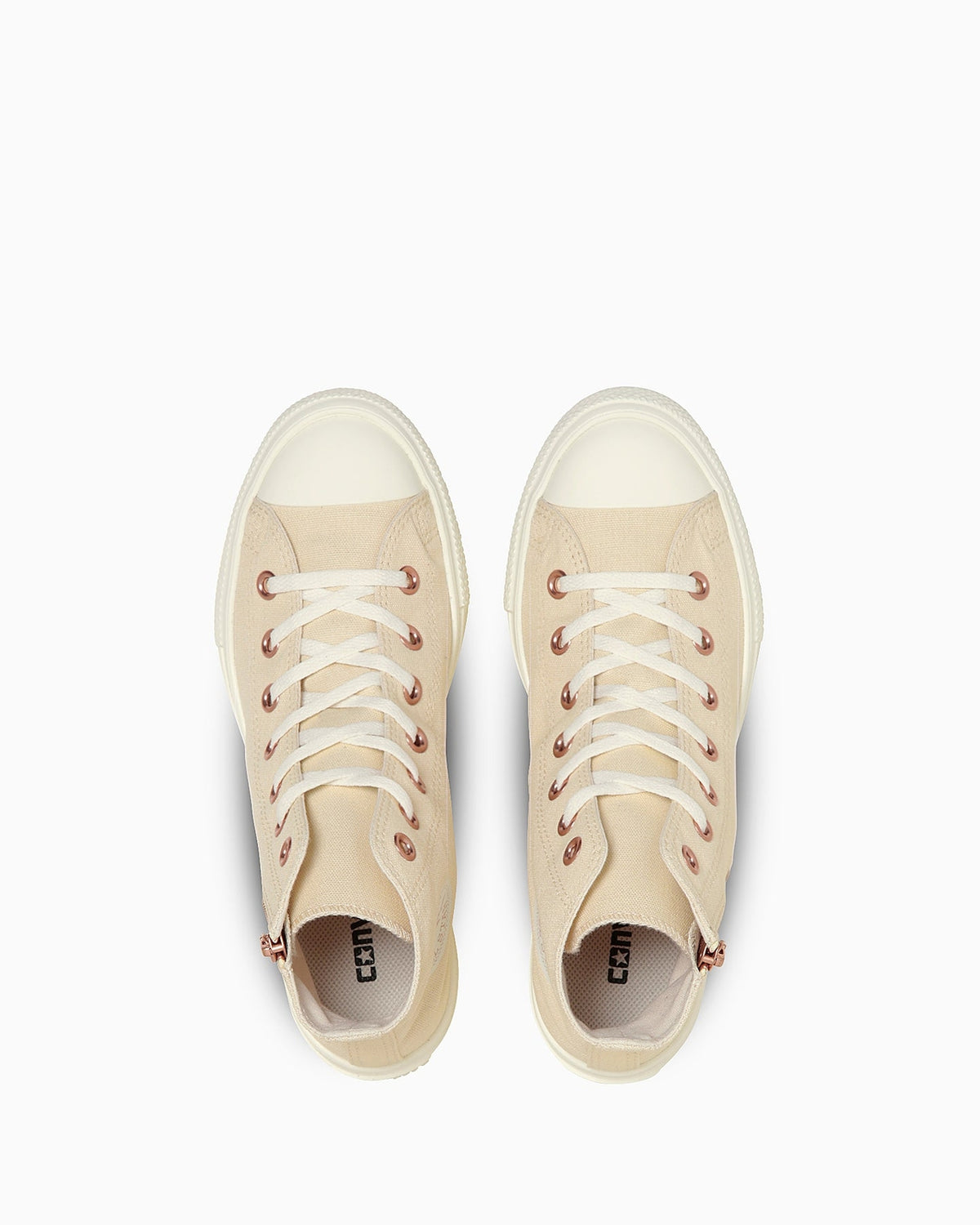 31313491 Converse Women's All Star Light PLTS PG Z Hi Cream (Women's)