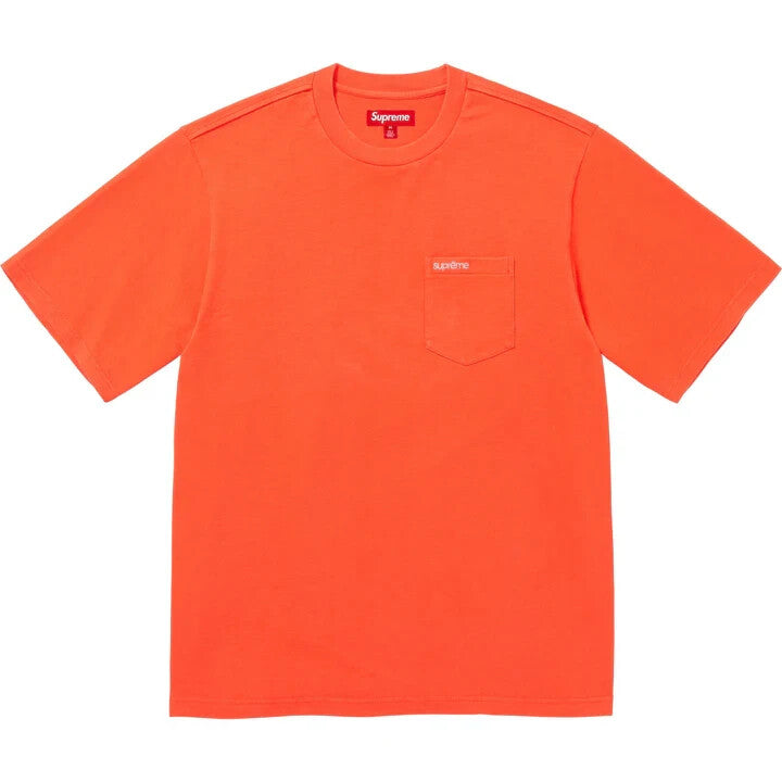 Supreme S/S Pocket Tee Orange