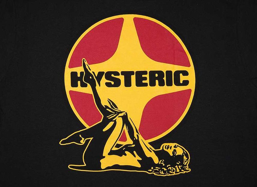Supreme HYSTERIC GLAMOUR Pin Up Tee Black
