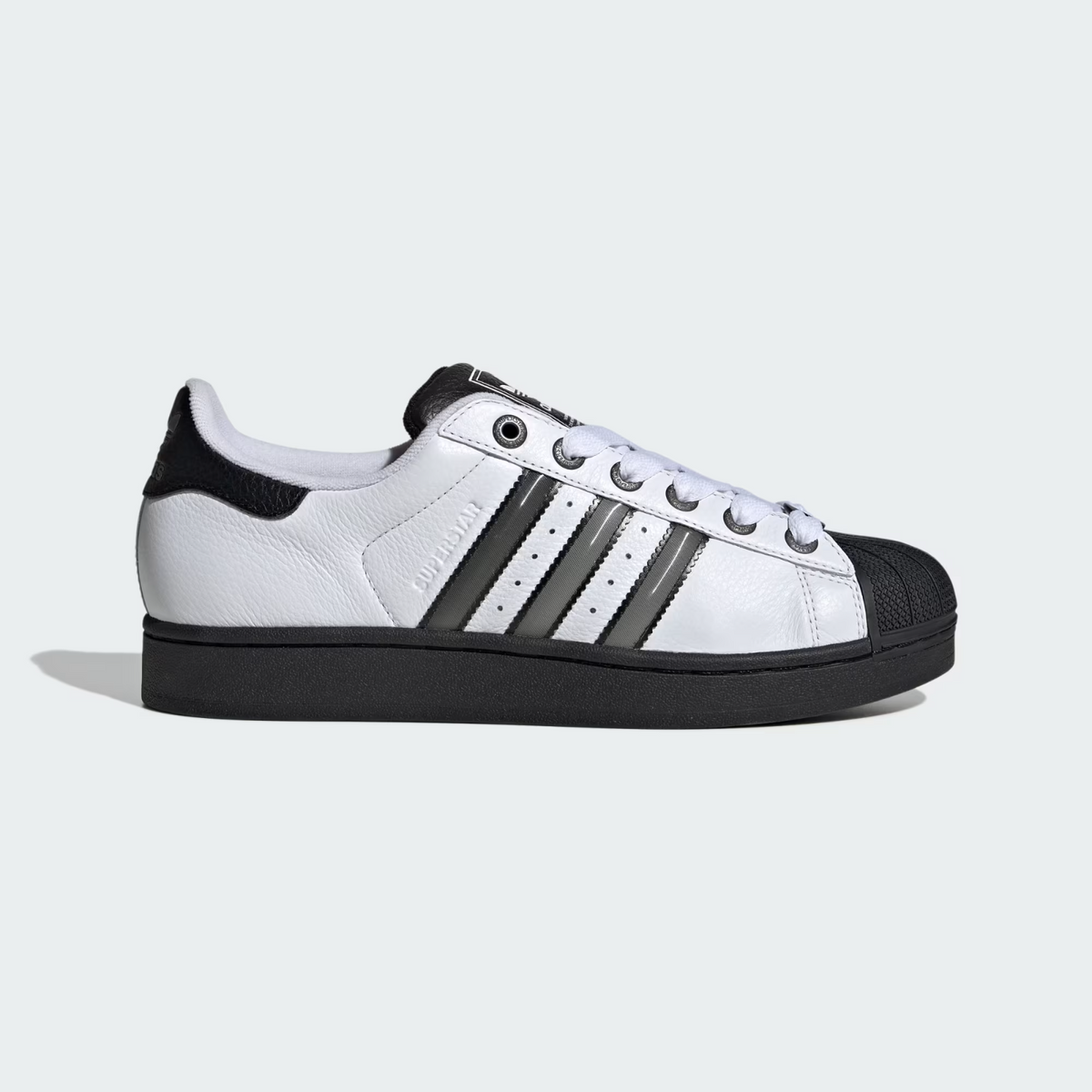 JQ3208 adidas Originals Superstar 2 Cloud White Matte Silver Core Black (Men's)