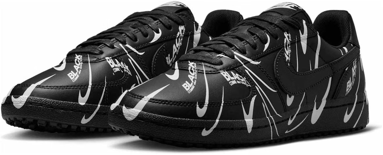IM7417-001 BLACK COMME des GARCONS Ã Nike Field General '82 SP "Black" (Men's)