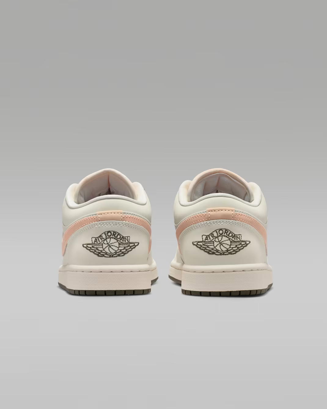 DC0774-111 Nike Air Jordan 1 Low Sail Crimson Tint (Women's)