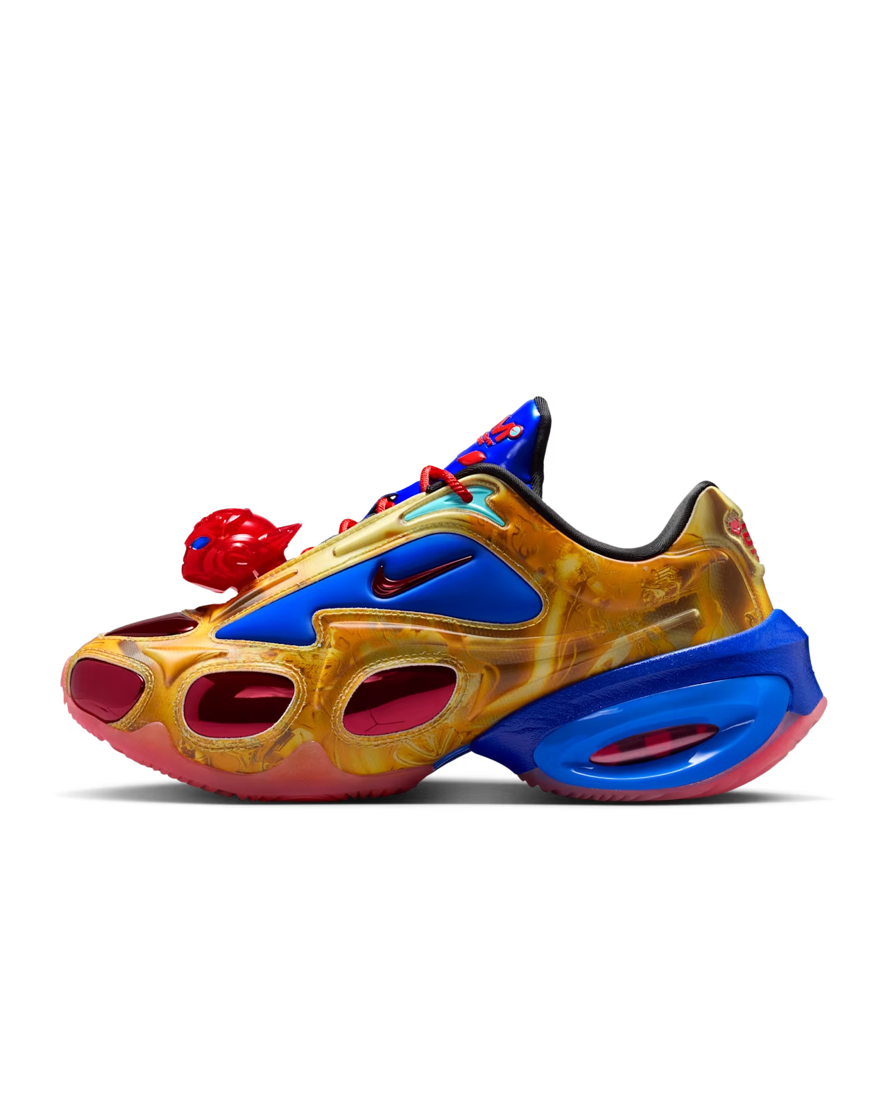 IQ3838-700 Windowsen Nike Air Max Muse Metallic Gold Chile Red (Women's)