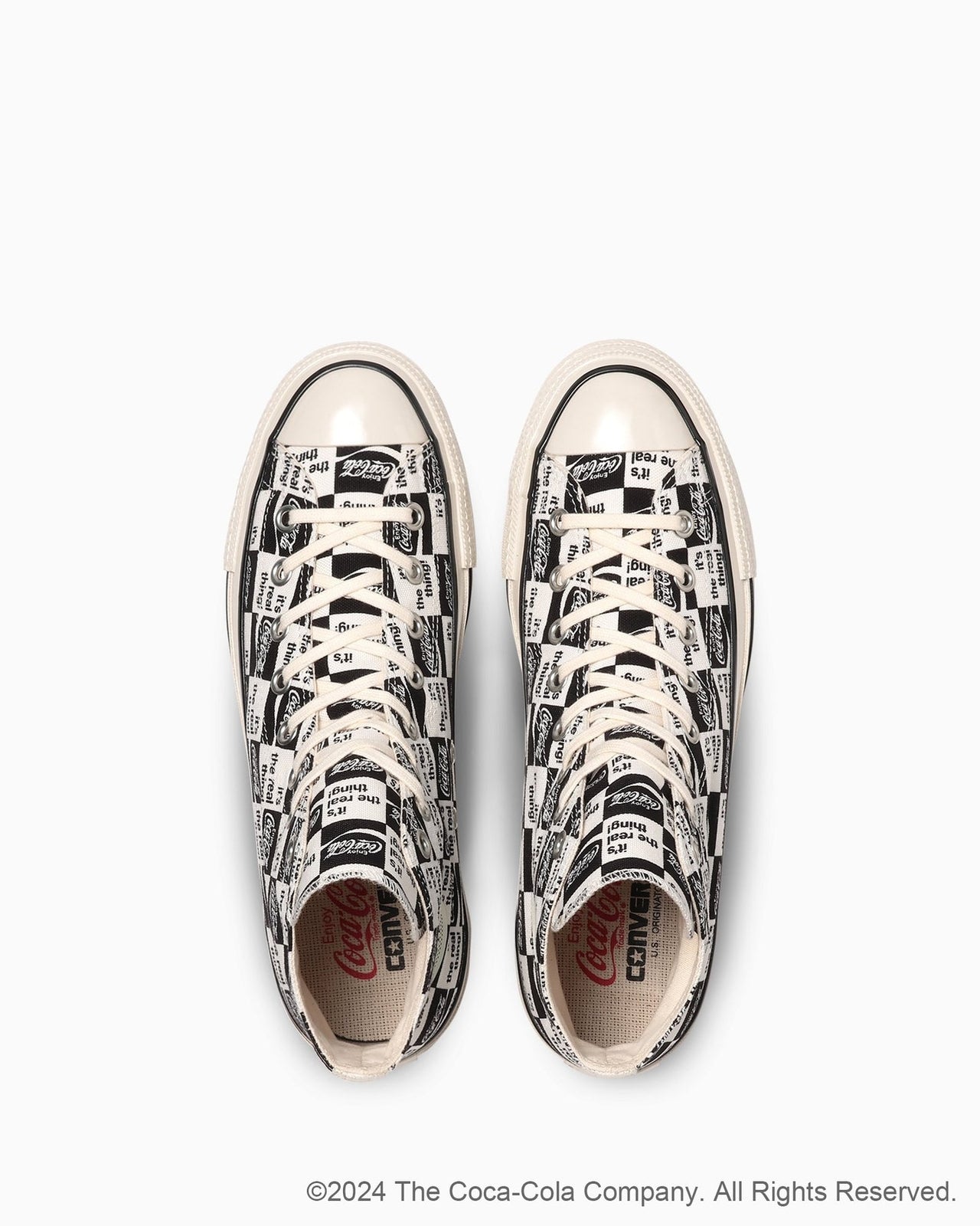 31312061 Coca-Cola Converse All Star US CK Hi Black White (Men's)