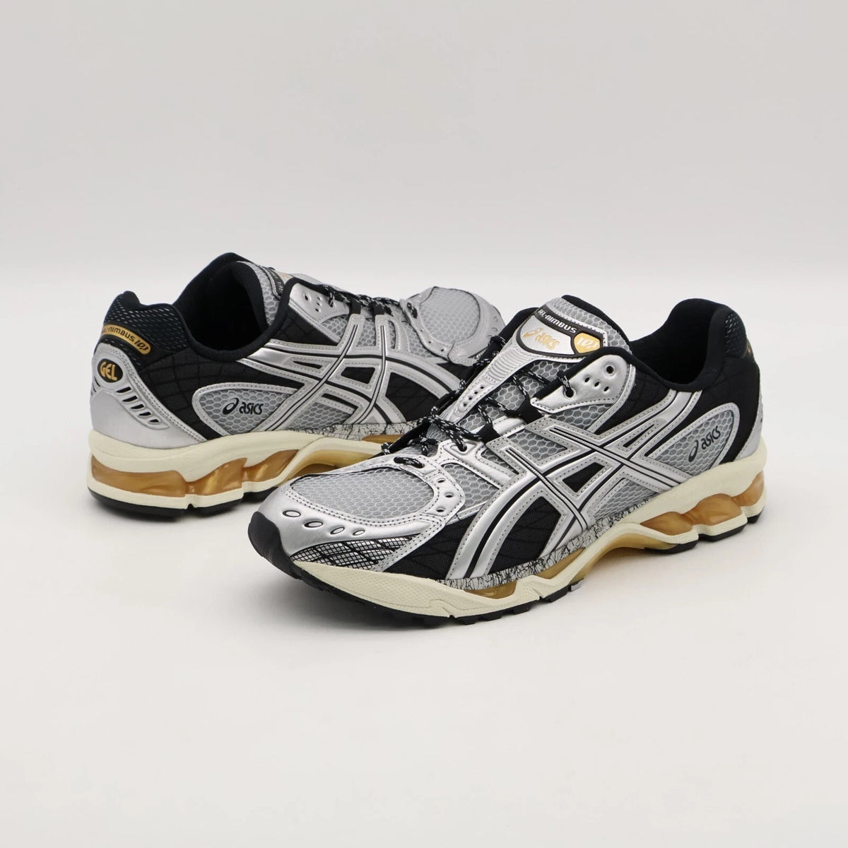 1203A543-020 Asics Gel-Nimbus 10.1 Piedmont Grey Pure Silver (Men's)