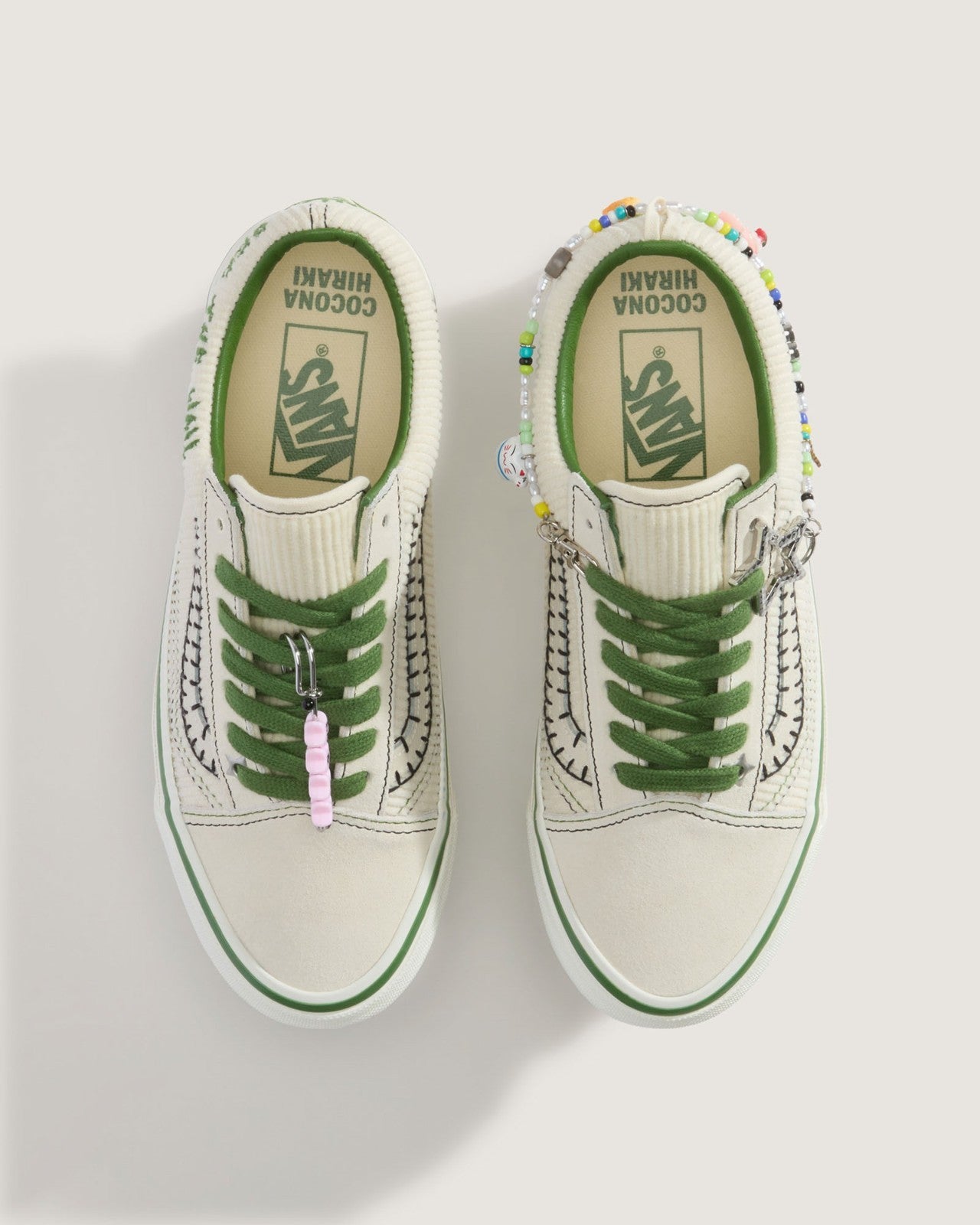 VN000EGYCRM VANS PREMIUM OLD SKOOL CHARMS CREAM (Men's)