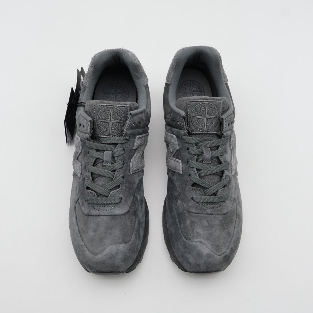 U574BST1 Stone Island New Balance 574 Legacy Ghost Grey (Men's)