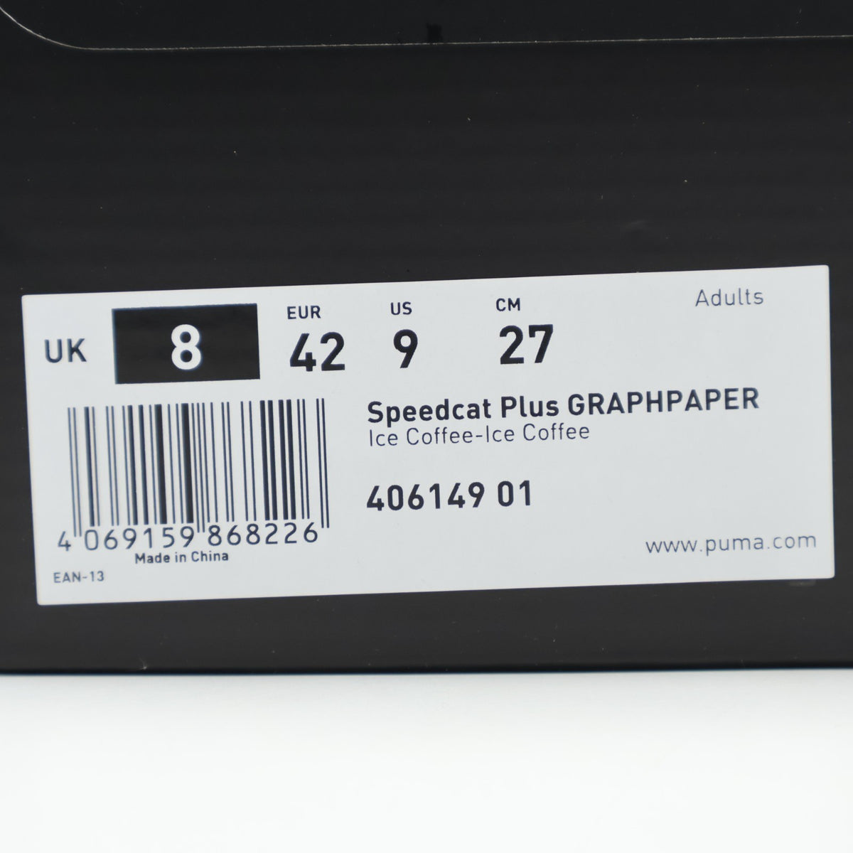 406149-01 Graphpaper Puma Speedcat Plus Greige (Men's)