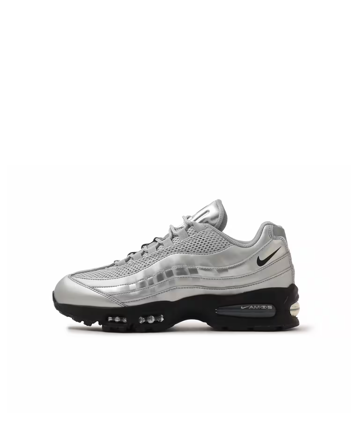IB6830-002 Nike Air Max 95 Big Bubble SE Total 90 Pack Metallic Silver (Men's)