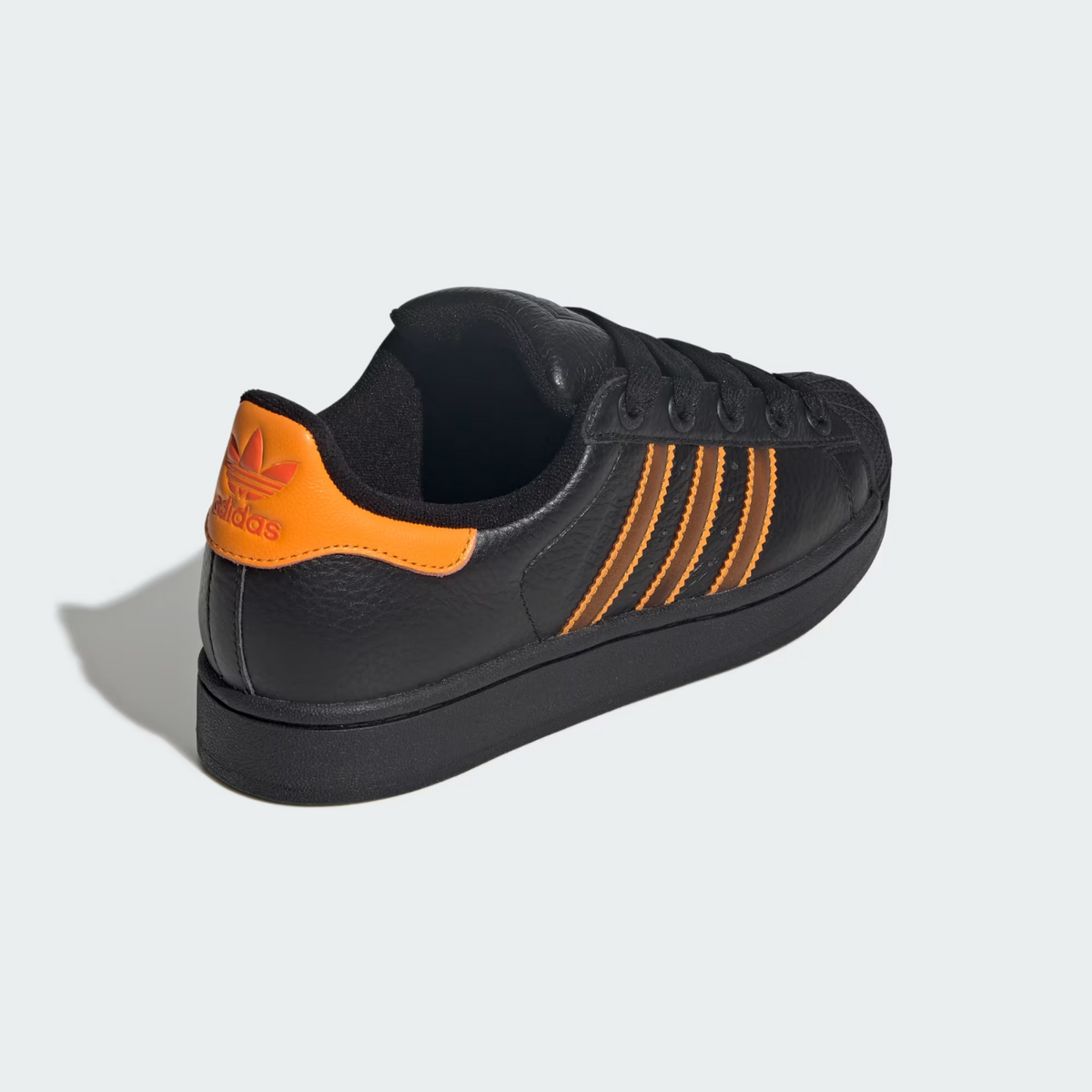 JQ6469 adidas Originals  Superstar 2 Core Black Crew Orange Semi Impact(Women's)