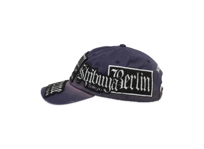 Supreme City Patches 6-Panel "Navy"