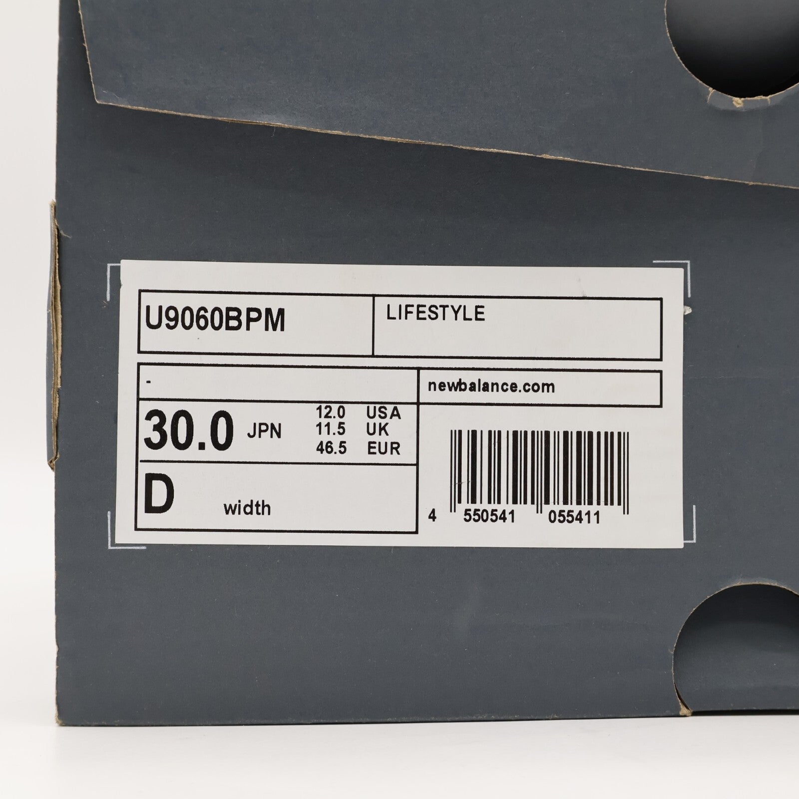 U9060BPM New Balance 9060 Triple Black (Men's)