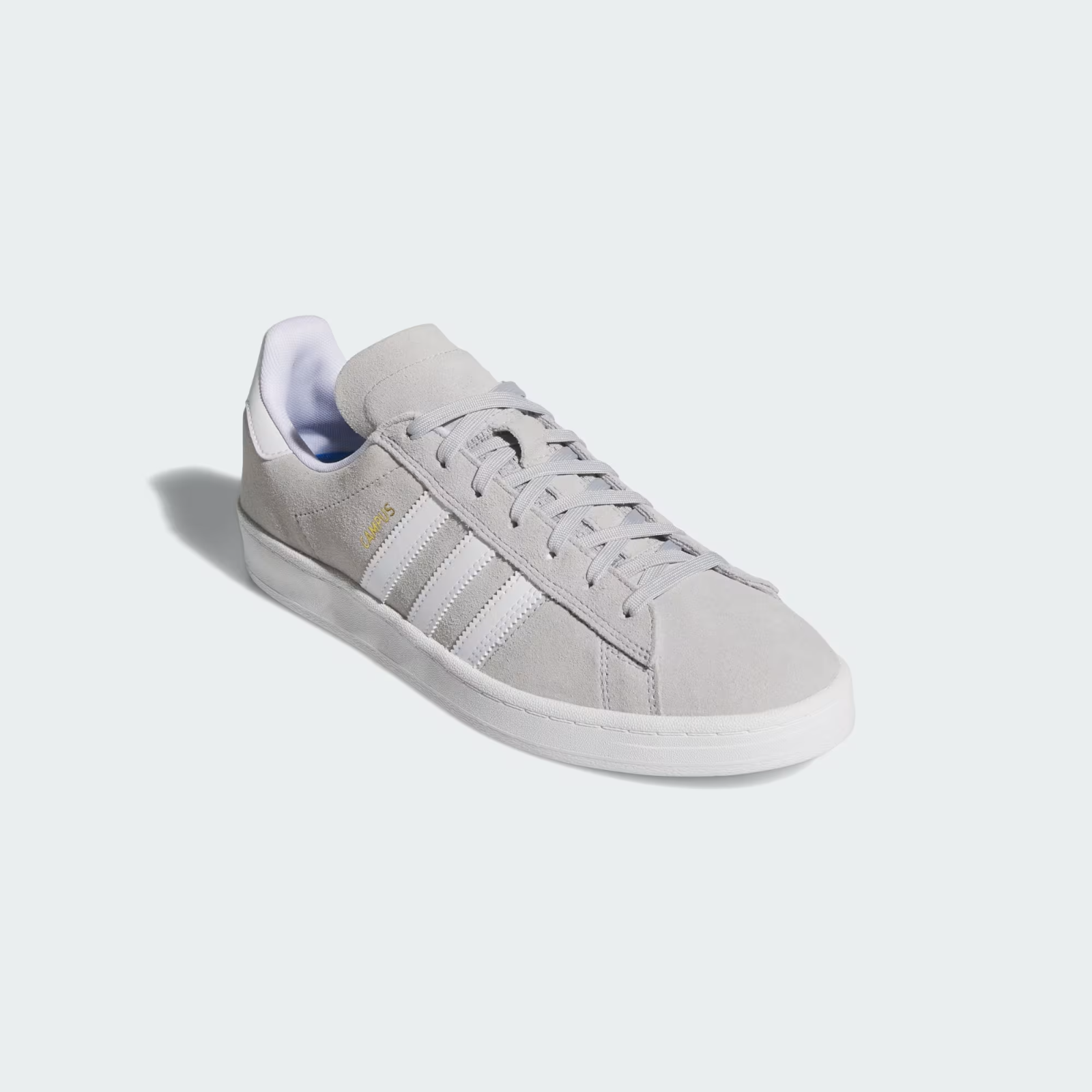 JP8541 adidas Originals Campus ADV Grey Two Cloud White Gold Metallic (Men's)