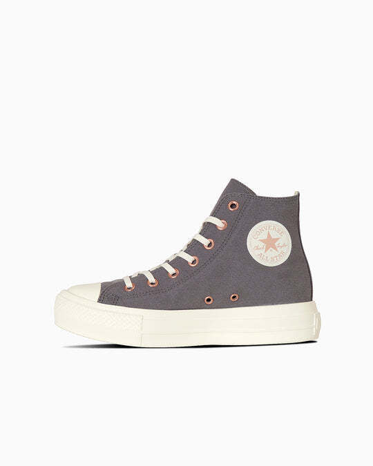 31313490 Converse All Star Light PLTS PG Z Hi Deep Gray (Women's)